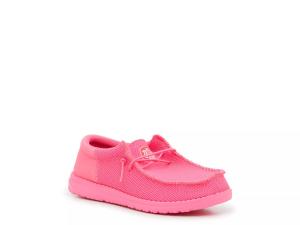 Кроссовки HEYDUDE Wally Funk Slip-On - Kids', Electric Pink