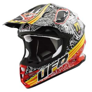 Шлем для мотокросса UFO Warrior, разноцветный