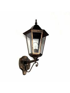 Licht-Erlebnisse Уличный настенный светильник (Ш)20,3 x (В)50,5 см, цвет черная медь