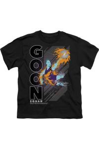 Футболка Space Jam 2 Wet Fire с коротким рукавом для детей Gildan, черный