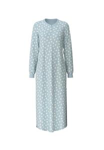 Ночная рубашка с длинными рукавами длина 130 см midnight love Calida, синий