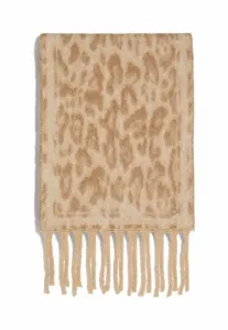 Уютный мягкий шарф Lipsy, Light Leopard