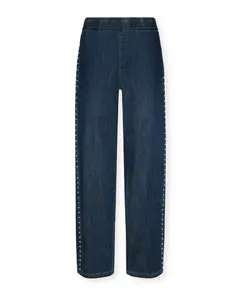 Джинсы с заклепками Elena Mirã², синий