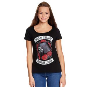 Футболка женская Звездные войны - Сила ситхов черная