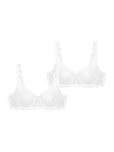 Бюстгальтер на косточках TRIUMPH Triangle Bra Amourette 300, белый