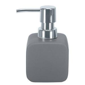 Дозатор мыла Kleine Wolke Cubic, антрацитовый