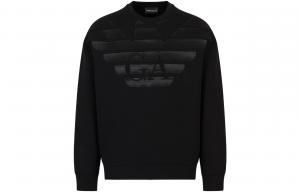 Свитшот SS23 мужской черный EMPORIO ARMANI