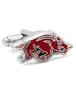 Запонки с символикой Университета Арканзаса Рейзорбэкс Cufflinks Inc, Red