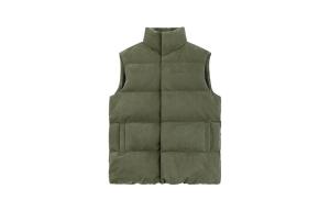 Пуховая жилетка унисекс цвета хаки WE11DONE