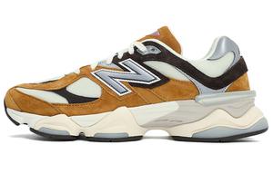Кроссовки New Balance 9060, коричневый/белый