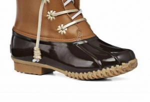 Женские резиновые сапоги Chloe темно-коричневого цвета Jack Rogers