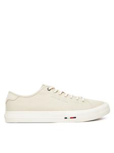 Тканевые кроссовки Hi Vulc Street Canvas FM0FM05515 Tommy Hilfiger, бежевый