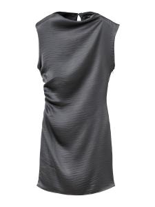 Платье MANGO SORI, темно-серый