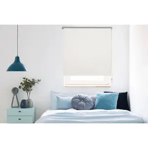 Mydeco рулонная штора с боковым управлением Thermo Win Rollo, затемняющая, устанавливается без сверления, свободно свисающая, от длины 120 Mydeco, белый