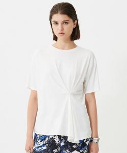 Топ Grace Jersey с неровным краем ICB, слоновая кость