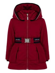 Lapin House стеганый пуховик, красный