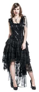 Длинное платье Burleska Ophelie Dress, черный