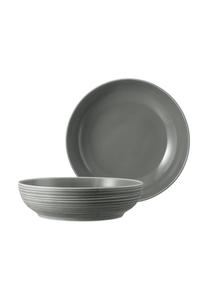 Серые керамические миски для корма Terra ø 25,5 см 2 шт Seltmann Weiden