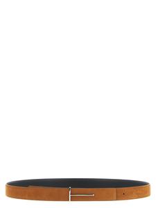 Двусторонний ремень 'Slim T' TOM FORD, мультиколор