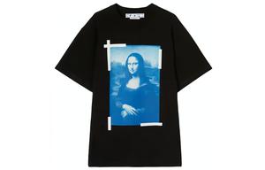 Футболка мужская Off-White Monalisa, черный