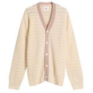 Вязаный кардиган Josh с текстурной отделкой Nn07, айвори