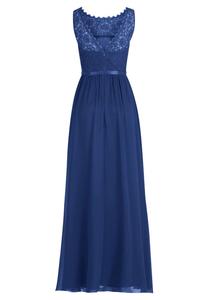 Кружевное вечернее платье без рукавов для женщин Vera Mont, цвет Festival Blu