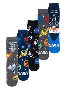 Носки United Labels 5er Pack NASA Sneaker Strümpfe, разноцветный