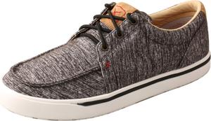 Мужские повседневные ковбойские кроссовки Twisted X в стиле Hooey Loper, светло-серые, темно-серый