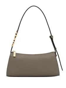 Сумка-тоут на молнии с логотипом Dkny, коричневый