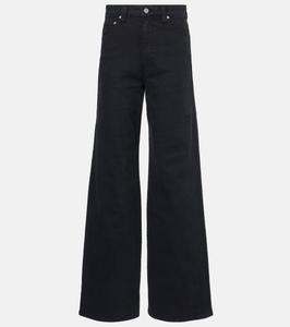 Джинсы Dane с высокой талией и широкими штанинами Khaite, Caryle