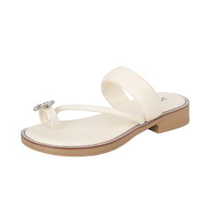 JOSINY Быстросохнущие противоскользящие антибактериальные шлепанцы женские Ecru, цвет Ecru