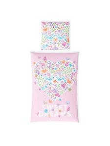 Хлопковое постельное белье Renforce Детское постельное белье Светится в сладких снах Cats Collection, 135 x 200 см