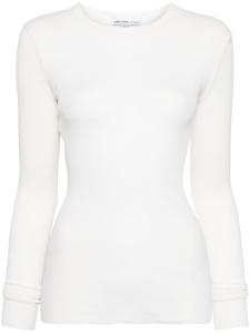 James Perse кашемировый топ, нейтральный цвет