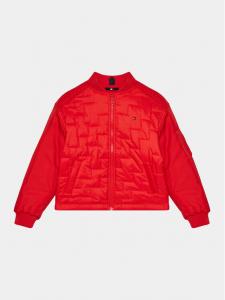 Бомбер свободного кроя Tommy Hilfiger, красный