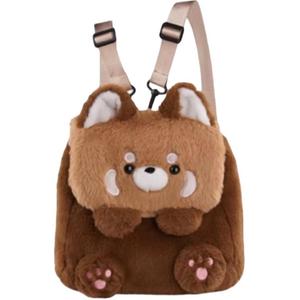 Большая вместительная сумка-рюкзак для кукол из ткани Puppy Ha Jie Bret, Little Raccoon Bag