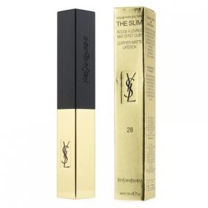 Rouge Pur Couture The Slim Leather Matte Lipstick No.28 True Chili 2,2 г/0,08 унции, Yves Saint Laurent
