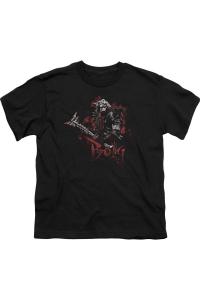 Футболка The Hobbit Bolg с коротким рукавом для детей Gildan, черный