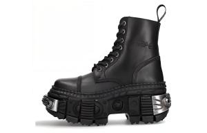 Ботинки унисекс черные New Rock