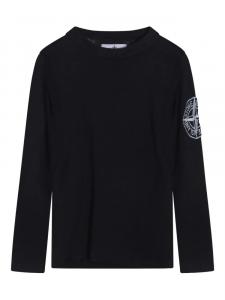 Футболка Stone Island Junior с вышитым компасом, синий