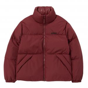 Nerdy Унисекс пуховик глубокого красного цвета, Dark Red