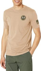 Мужская тактическая футболка Mission Made от Under Armour, (290) Desert Sand/Marine Od Green