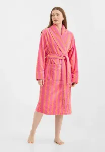 Халат с волнистыми полосами в стиле заката Chelsea Peers, Pink