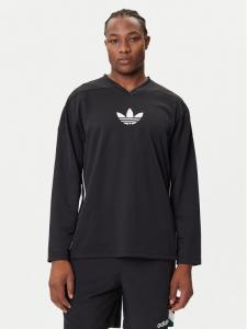 Лонгслив regular fit adicolor Mesh JY1307 Adidas, чёрный
