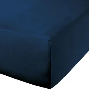Простыня "Landshut" темно-синяя 240x280 см Erwin Müller