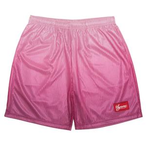 Мешковатые шорты Supreme Gradient Mesh Stripe, Пурпурный