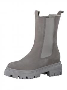 Женские сапоги серого цвета Tamaris