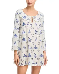 Платье для сна "Мадлен" из старинной плитки Reformation, белый