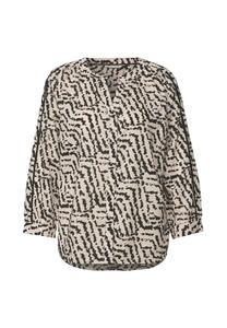 Хлопковая рубашка блузка Street One, серый