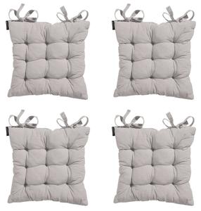 Подушка для сиденья Madison Neapel 4er-Set, серо-коричневый