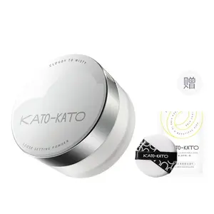 KATO Partly Cloudy To Fog рассыпчатая пудра для контроля жирного блеска Natural Long Lasting тональная финишная пудра 8g KATO-KATO